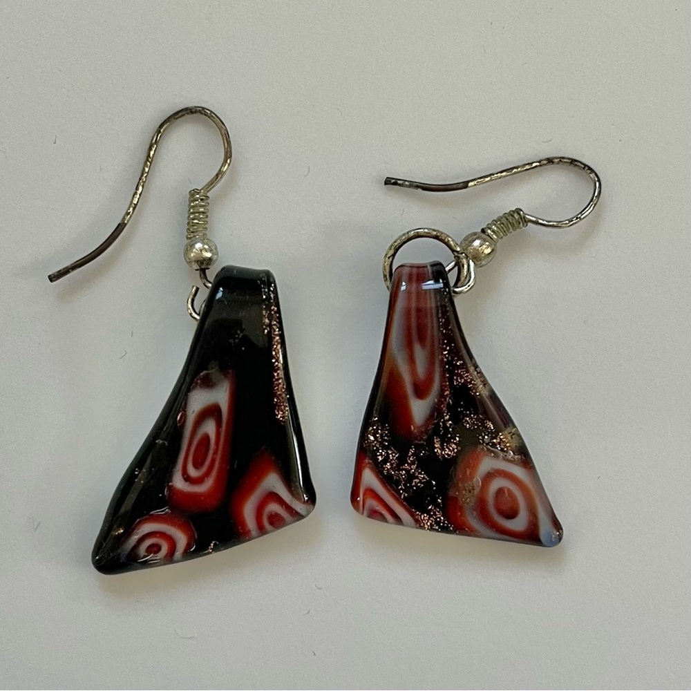 Fused Glass Earrings